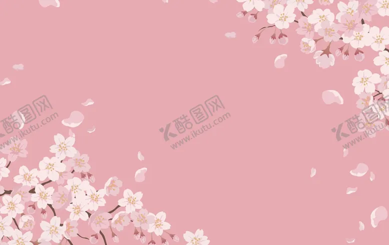 编号：03854910011228259506【酷图网】源文件下载-卡通樱花