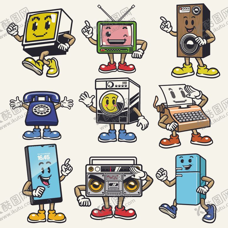 编号：59678610111749361199【酷图网】源文件下载-卡通形象