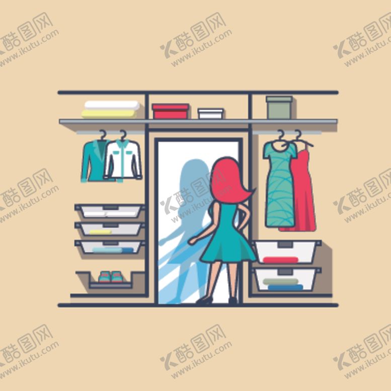编号：89322906302141111562【酷图网】源文件下载-简约人物生活场景插画