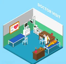 医院3d健康病房