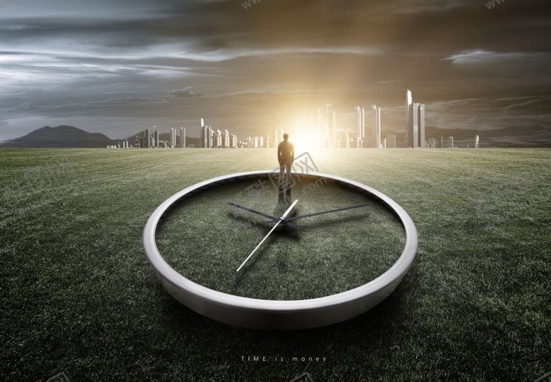 编号：90488109121630507611【酷图网】源文件下载-时间海报