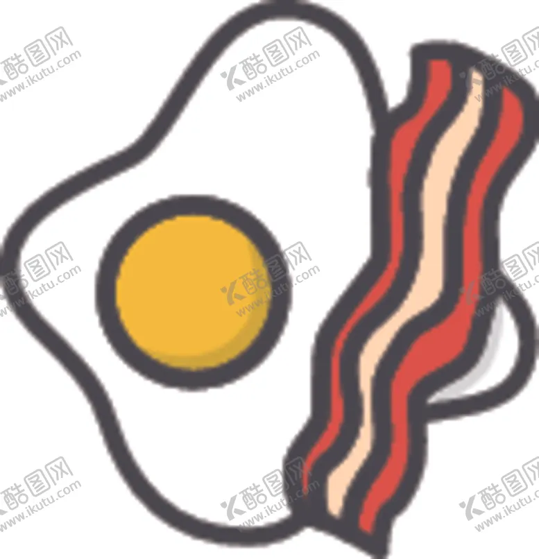 编号：85530506232120174358【酷图网】源文件下载-煎蛋培根