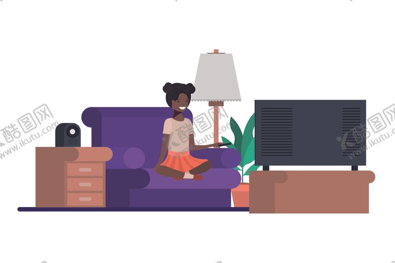 编号：55419409240838179525【酷图网】源文件下载-家庭成员生活插画