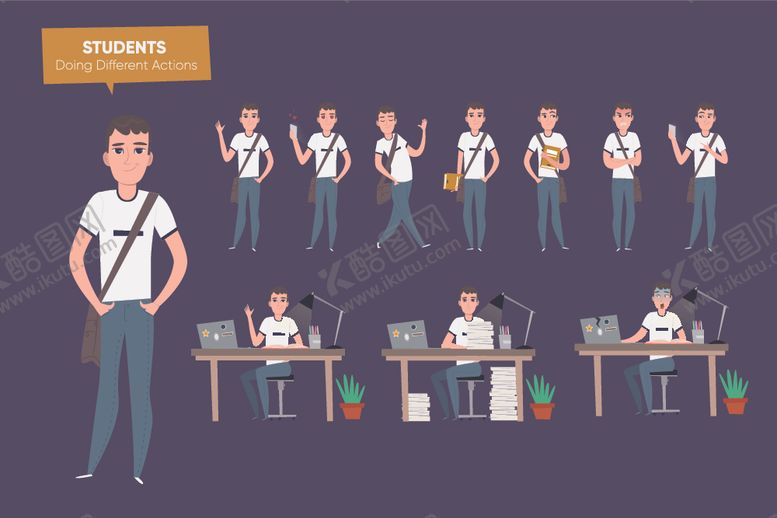 编号：74165409130202007136【酷图网】源文件下载-动漫人物