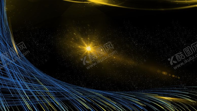 编号：33152201250235167873【酷图网】源文件下载-黑色星空彩条背景