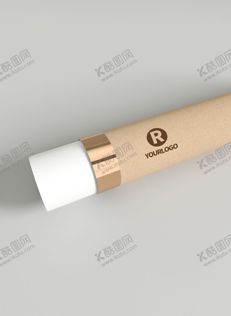 编号：35471610130942446469【酷图网】源文件下载-办公卷纸筒效果图