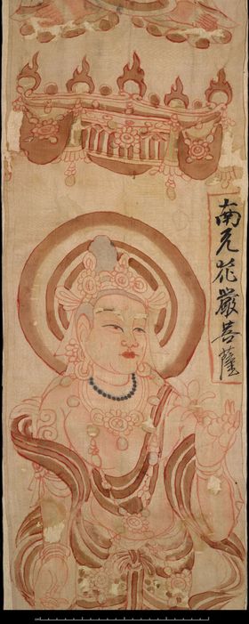 敦煌风格绘画图案