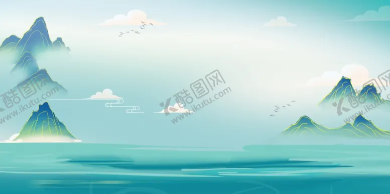 编号：26439002240535157249【酷图网】源文件下载-国风山水