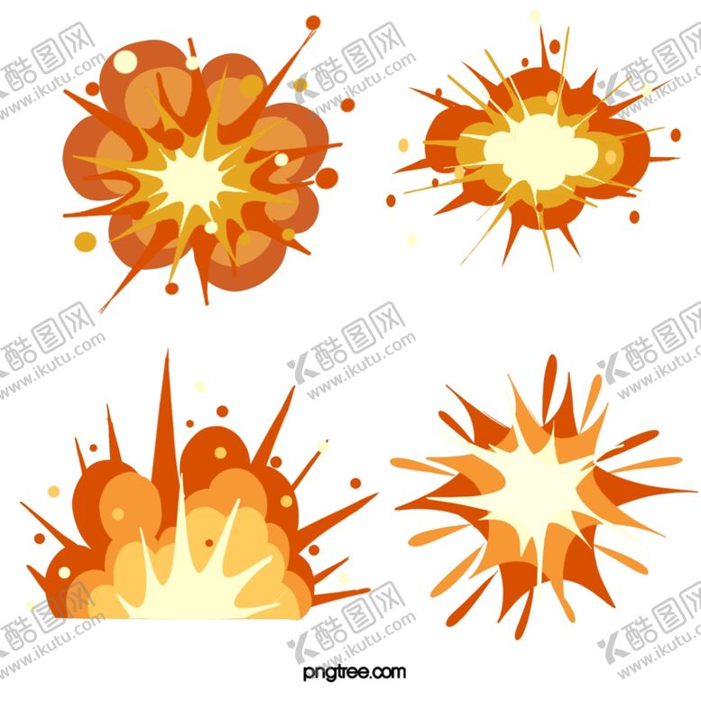 编号：14793912191908494637【酷图网】源文件下载-卡通爆炸火焰