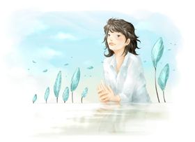 卡通唯美背景