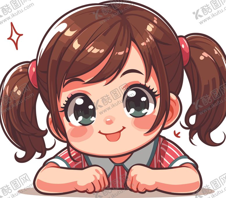 编号：67557001181311435076【酷图网】源文件下载-卡通小女孩