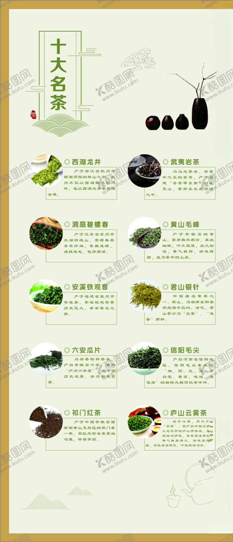 编号：71414809121838275548【酷图网】源文件下载-茶叶介绍展板