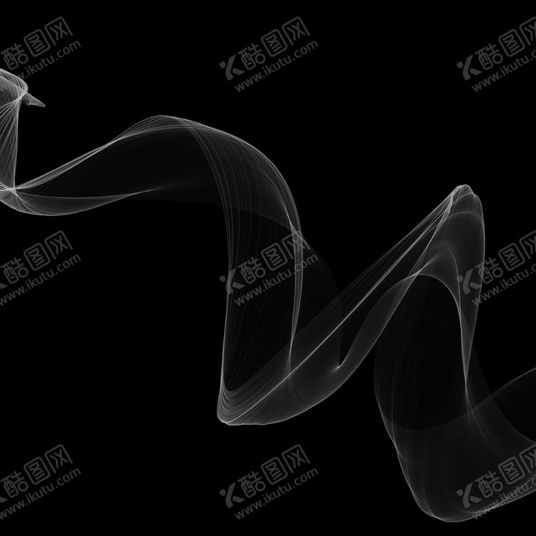 编号：68785704060949187159【酷图网】源文件下载-唯美飘带丝带烟雾素材