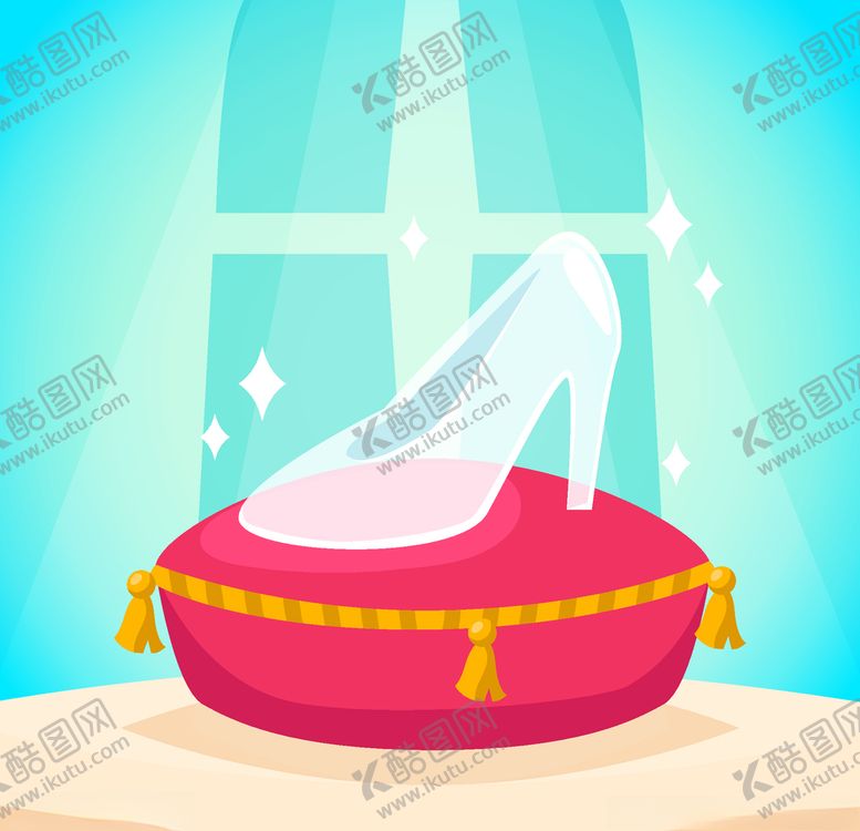 编号：14381810051203271086【酷图网】源文件下载-水晶鞋