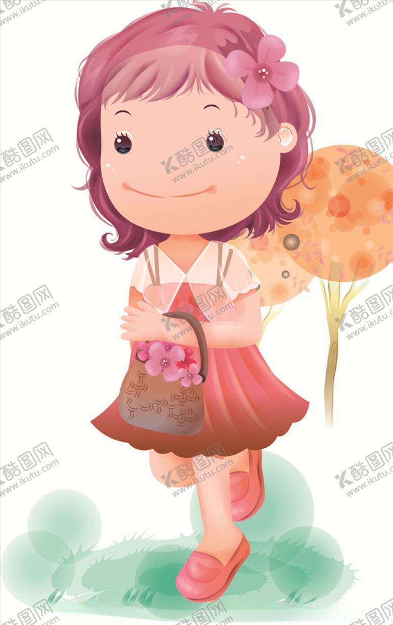 编号：46462907081451394217【酷图网】源文件下载-可爱卡通人物矢量