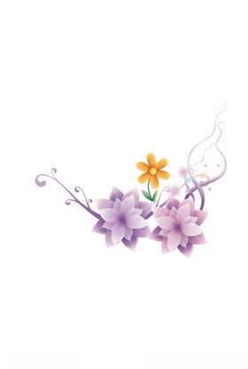 鲜花印花