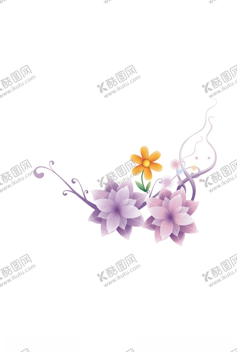 编号：12085905090630076294【酷图网】源文件下载-鲜花印花
