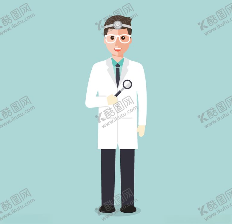 编号：52648606241253394035【酷图网】源文件下载-卡通医生