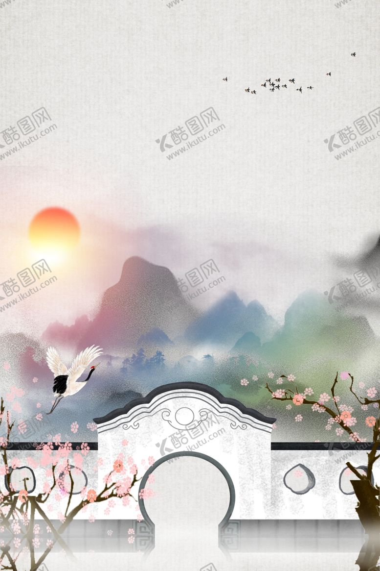 编号：57068905160052156904【酷图网】源文件下载-中式背景墙中式背景素材背景