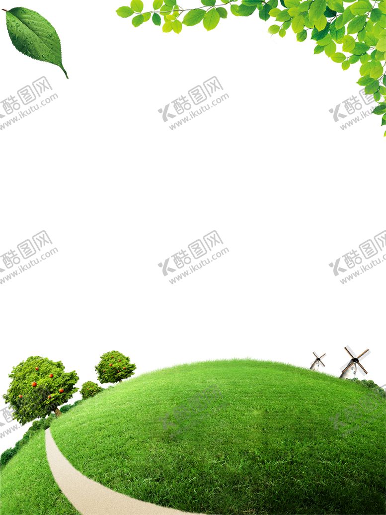 编号：36888310220636468345【酷图网】源文件下载-绿色背景