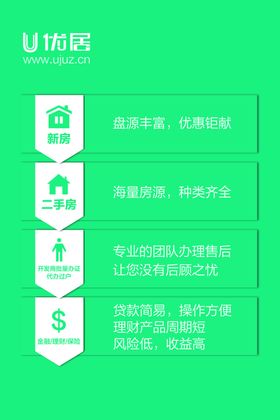 优居联盟促销海报