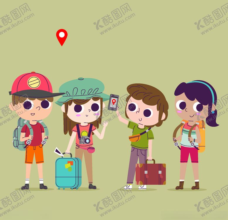 编号：50033409232345289367【酷图网】源文件下载-旅客游客