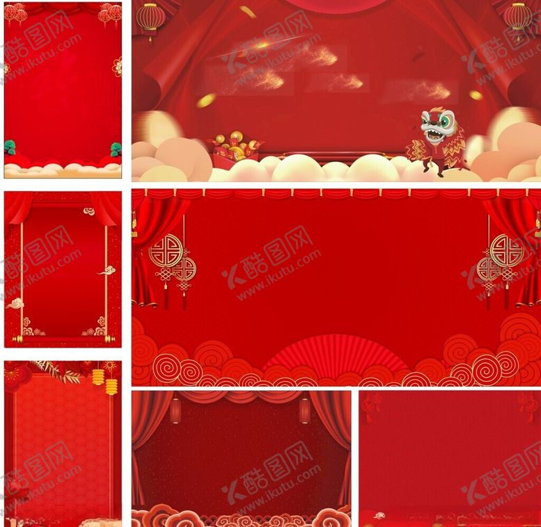 编号：61792909191803091676【酷图网】源文件下载-红色背景