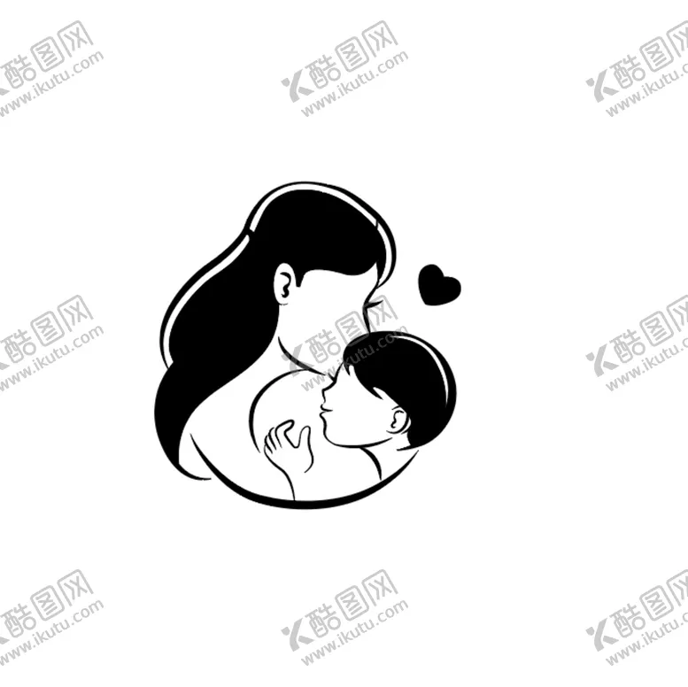 编号：36528409130115335142【酷图网】源文件下载-孕妇哺乳矢量图标
