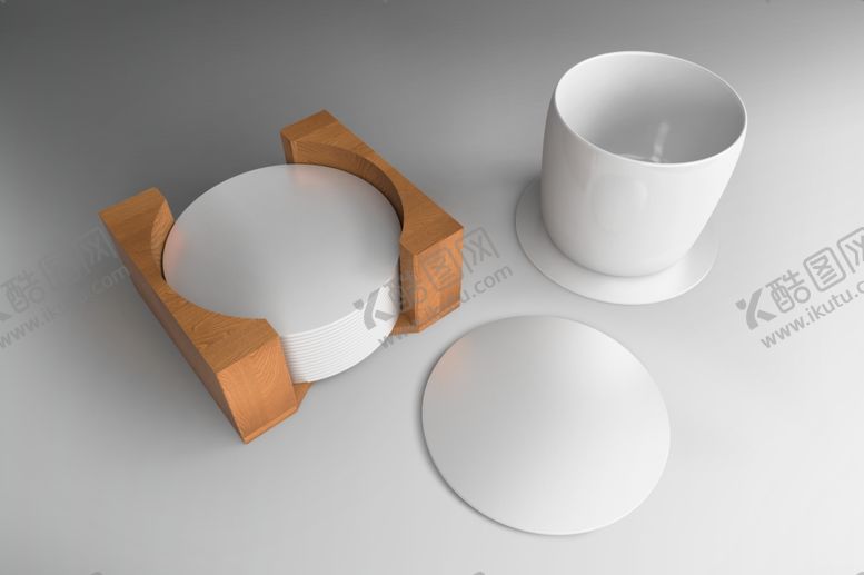 编号：40845810061413095374【酷图网】源文件下载-酒杯酒杯垫样机