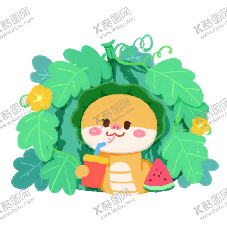 编号：33720701292014542023【酷图网】源文件下载-蛇年卡通蛇图案