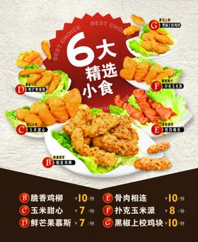 小食海报
