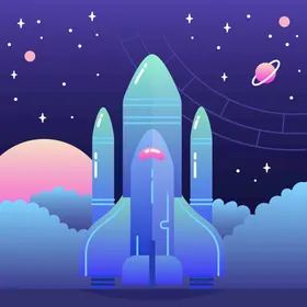 火箭航天太空探测运载