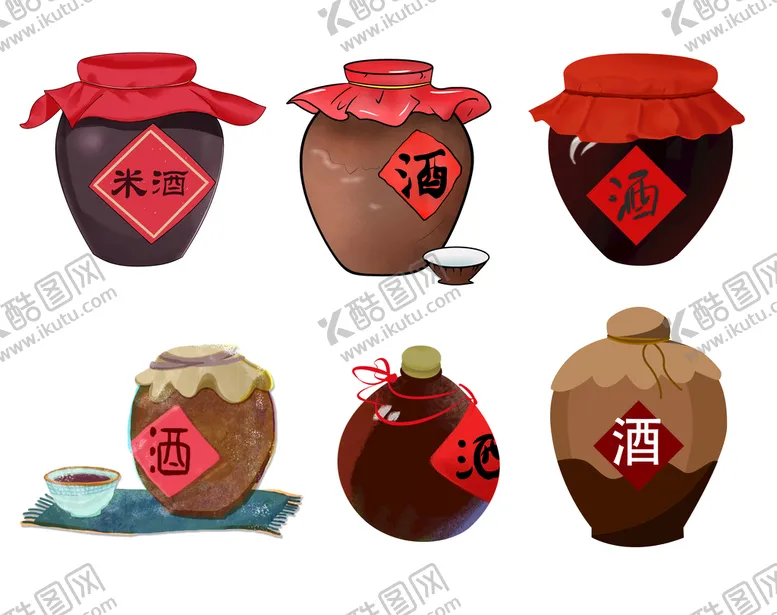 编号：85601910281650258384【酷图网】源文件下载-酒坛