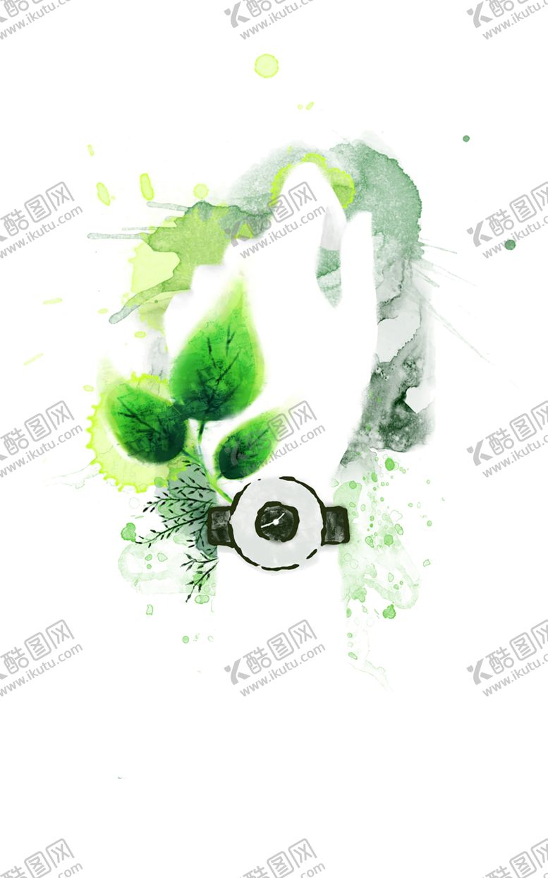 编号：79311807132105099057【酷图网】源文件下载-绿色背景