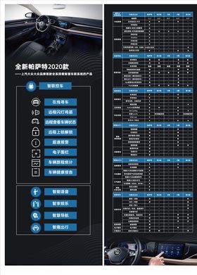 全新帕萨特展架