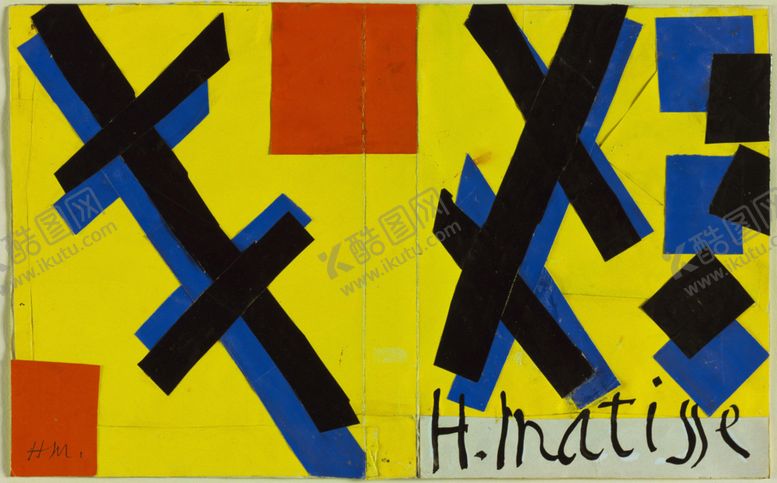 编号：12637209111140075860【酷图网】源文件下载-马蒂斯抽象油画作品