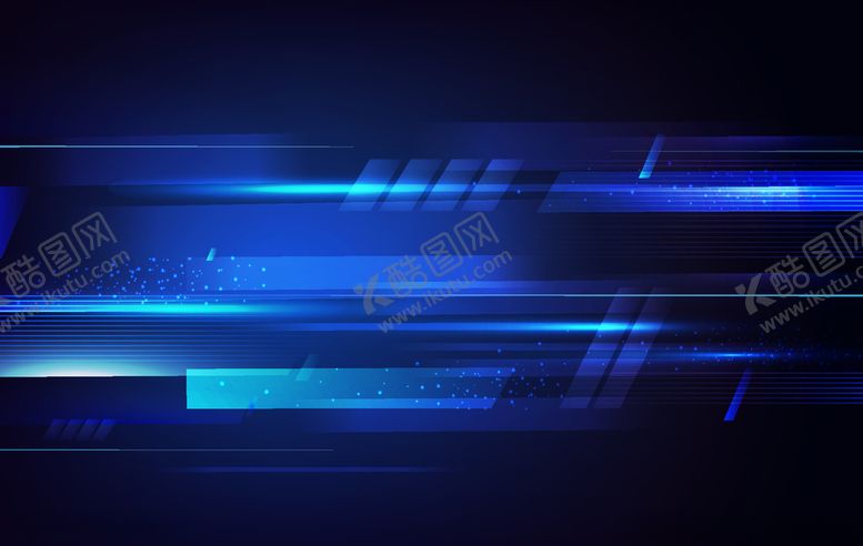 编号：11307410310533341858【酷图网】源文件下载-蓝色科技背景