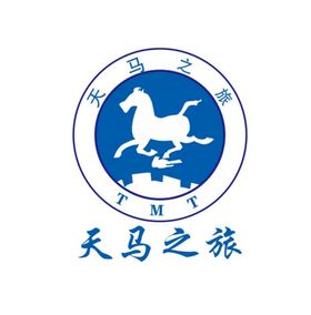 天马旅游logo