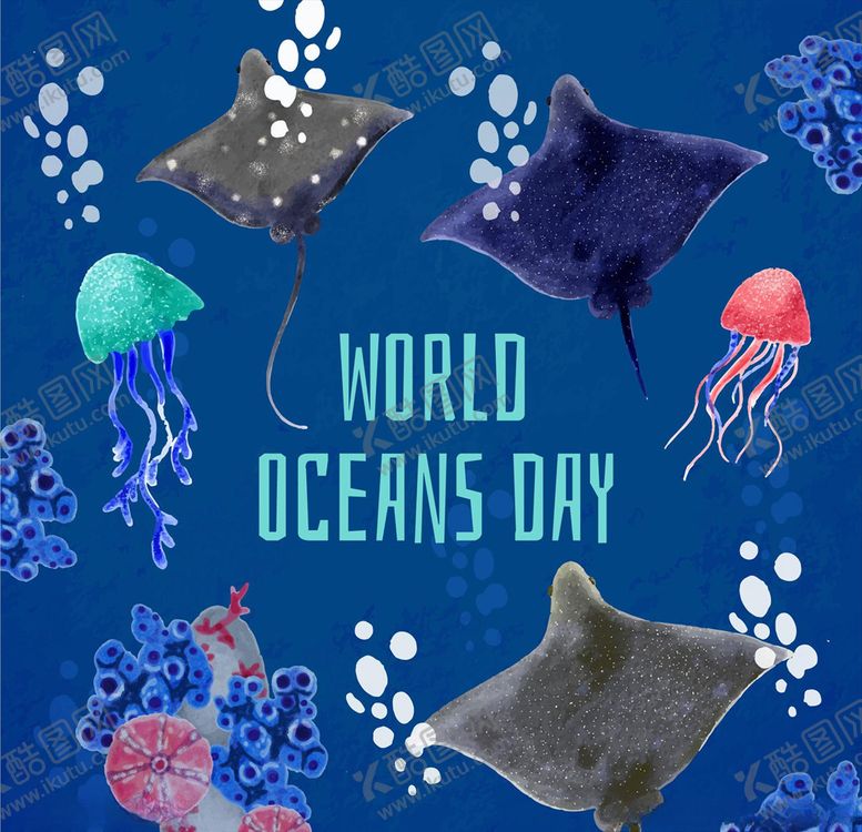 编号：72355409181036274175【酷图网】源文件下载-世界海洋日