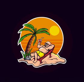 夏日海滩