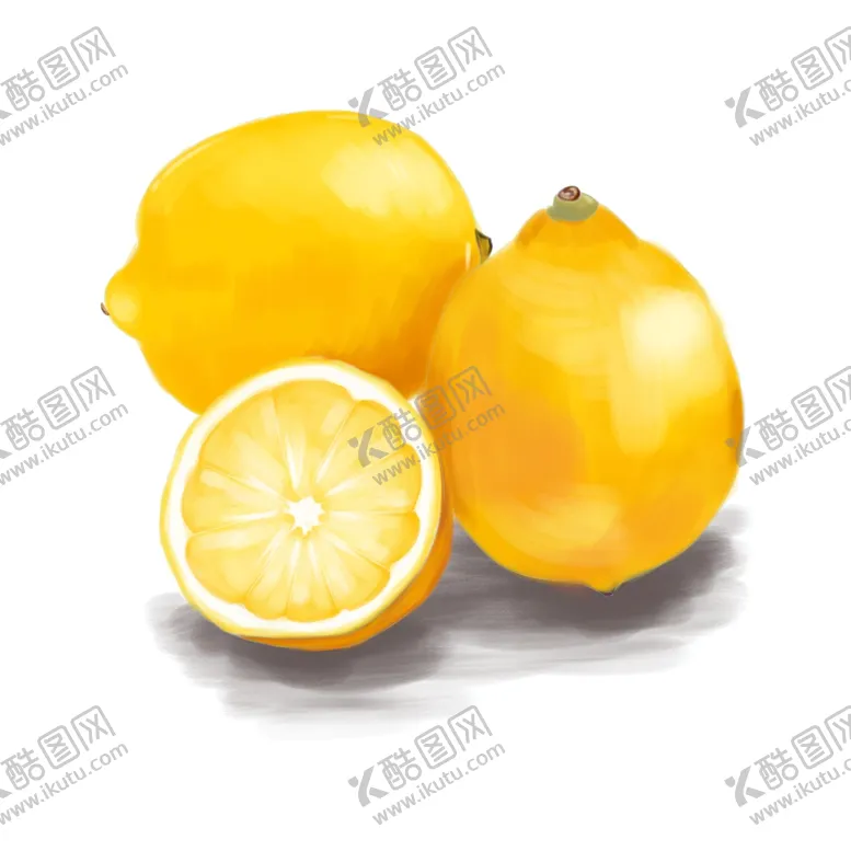 编号：73523102210613316751【酷图网】源文件下载-手绘柠檬插画