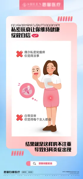 私密抗衰海报