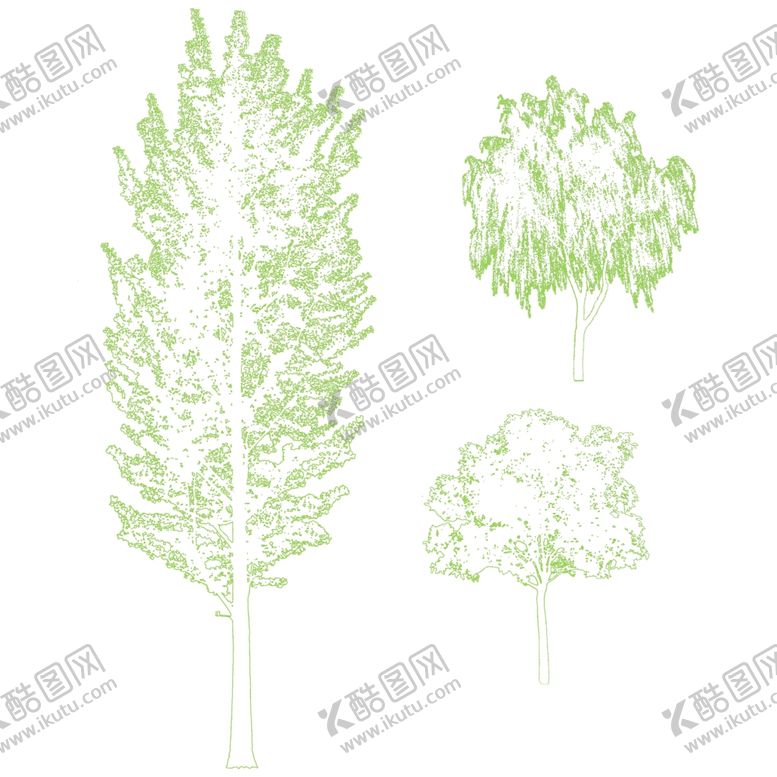 编号：33808404251655018940【酷图网】源文件下载-素材银杏柳树