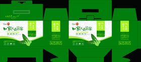 绿色手提袋包装设计展示