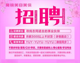 美容店招聘