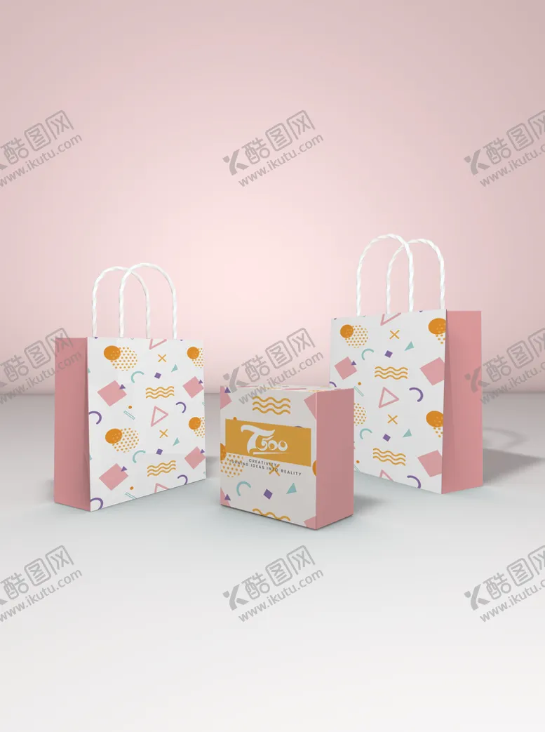 编号：47835009161802293297【酷图网】源文件下载-手提袋样机广告