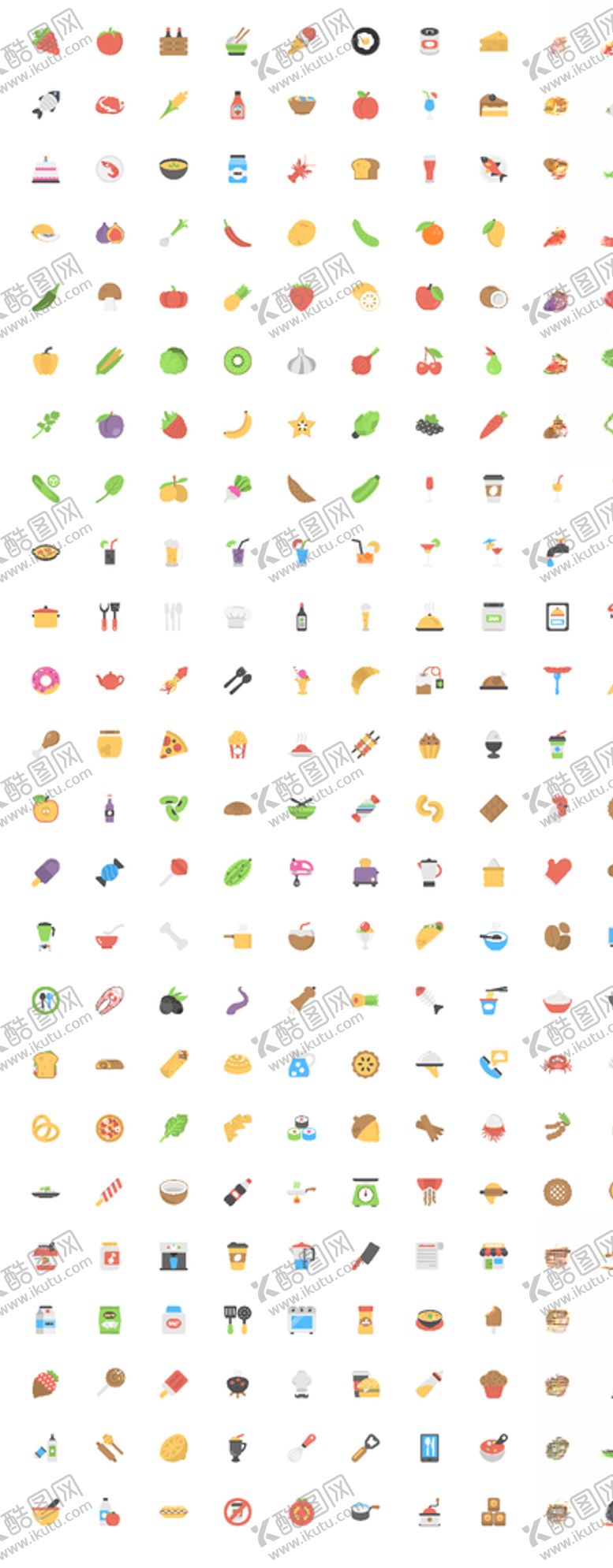 编号：80837410040618037675【酷图网】源文件下载-彩色精细化矢量办公图标