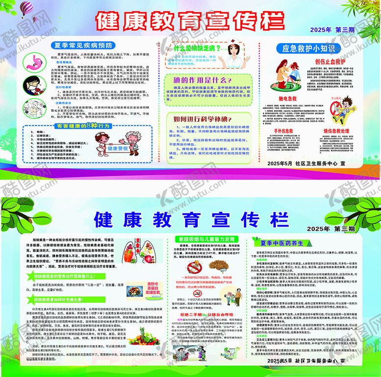 编号：94113111211443219940【酷图网】源文件下载-夏季健康教育宣传
