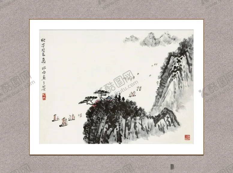 编号：41087712110022489208【酷图网】源文件下载-太湖帆影
