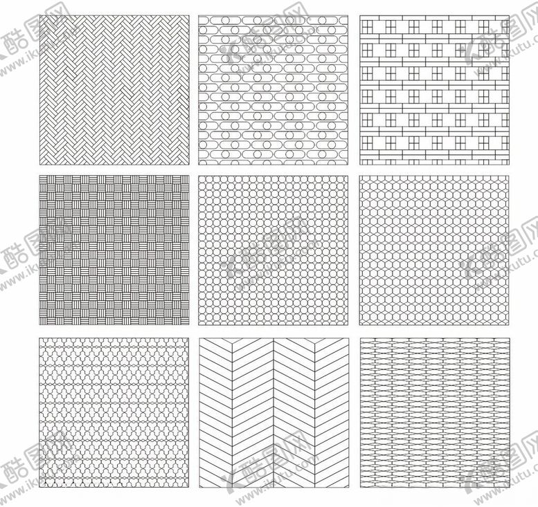 编号：35225102101153378674【酷图网】源文件下载-拼花图案